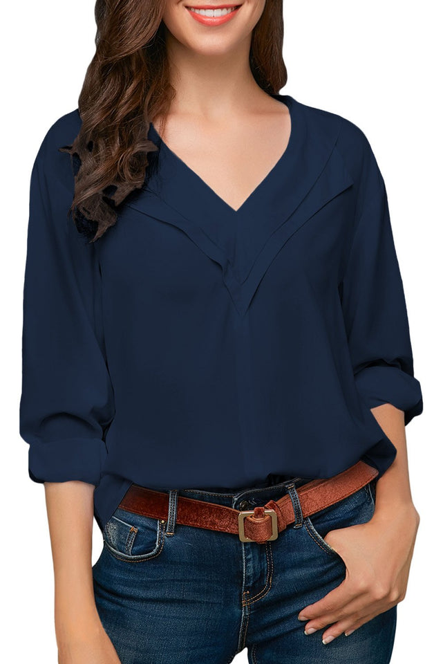 UbdehL - Camisa de Manga Larga para Mujer, diseño de Blusas Sueltas